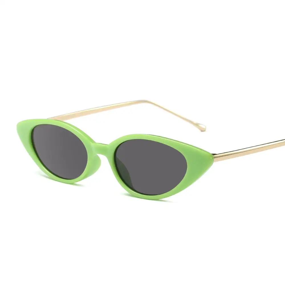 Women Small Cat Eye Sunglasses alloy Frame Brand Designer Ladies Sun glasses Vintage Sexy Eyewear Shades UV400 | Аксессуары для