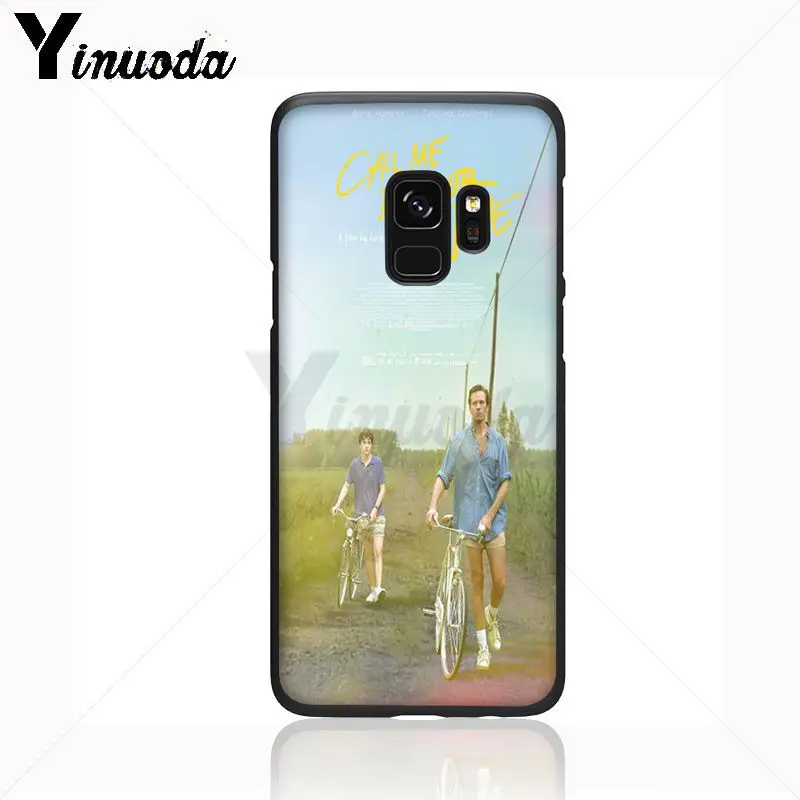 Мягкий силиконовый чехол для телефона Yinuoda Call Me by Your Name poster Samsung Galaxy s9 s8 plus note8 note9 s7