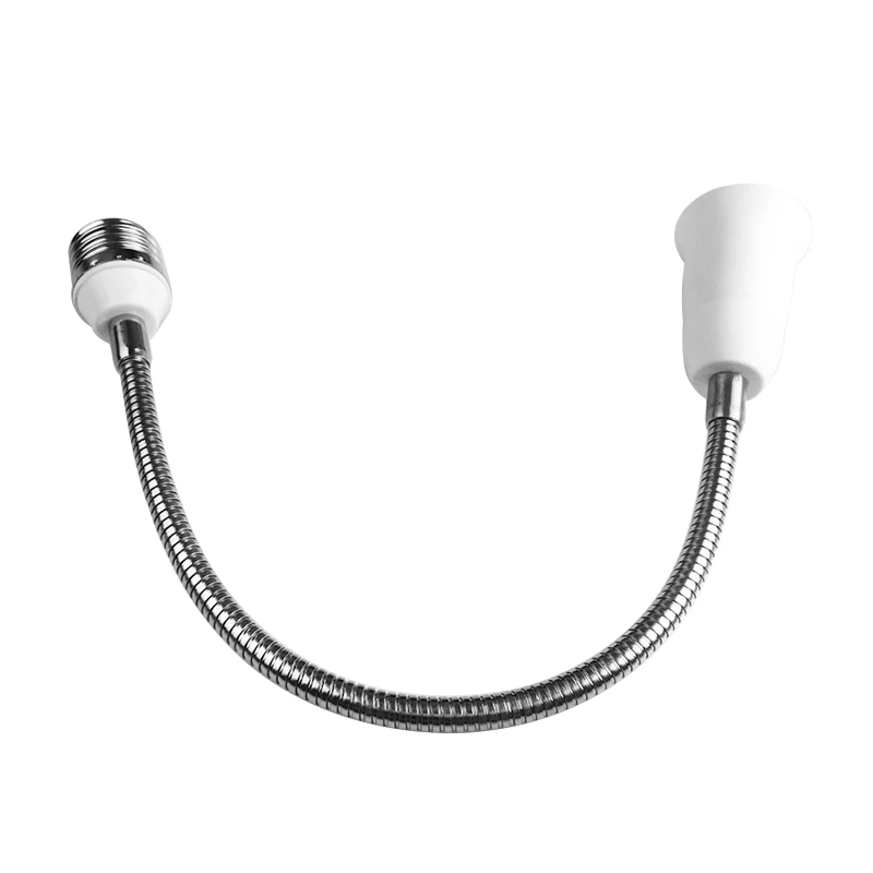 MO-OD AC110-230V E27 LED Flexible Bulb Light Expansion Adapter Screw Lamp Extender 20cm / 30cm 40cm 60cm | Лампы и освещение
