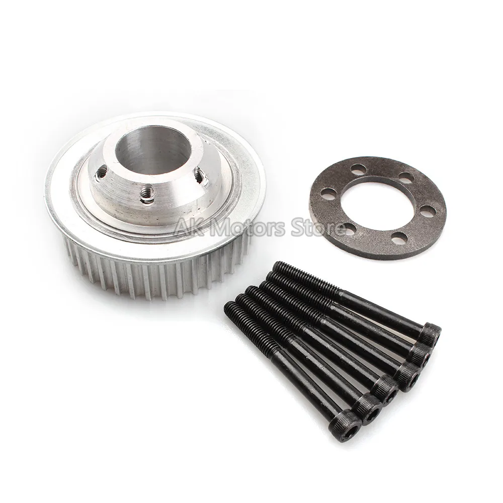 Зубчатый набор 5 м шкив колеса стопорное кольцо DIY для ABEC flywheels Электрический скейтборд для взрослых longboard алюминий