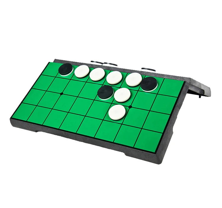 Запуск Магнитный Портативный флип шахматы и складные Reversi Отелло доска