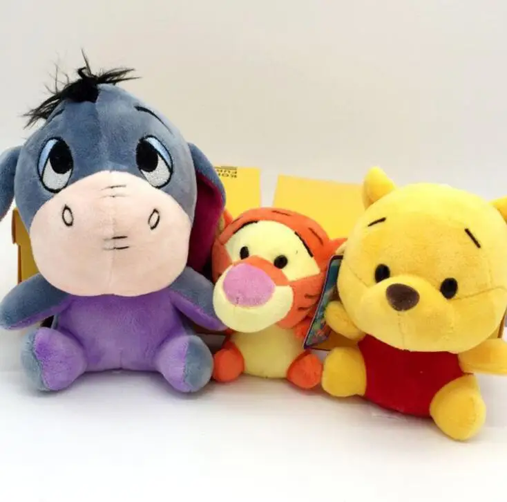 20 см плюшевые животные Винни куклы Лило и поросенок 7 подарок на день рождения