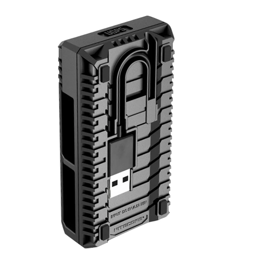 100% оригинал Nitecore UGP5 для GoPro HERO5 черный USB два слота зарядное устройство Gopro