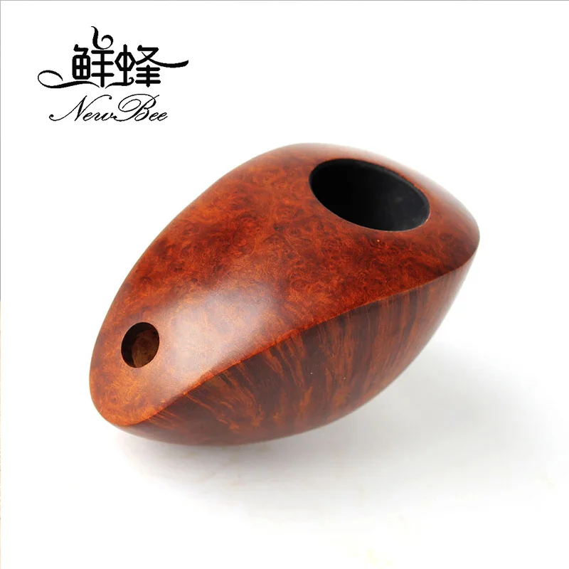 

2018 NewBee Handmade Briar Wood tobacco pipe smoking pipe Gentleman gift with 3mm metal filter aa0171