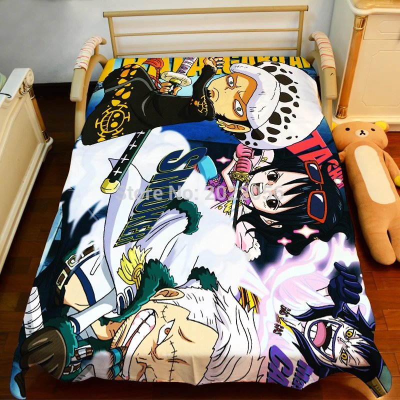 

Anime Manga One Piece Bed Sheet 150*200cm Bedsheet 003