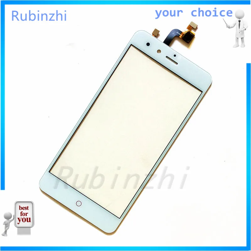 RUBINZHI Mobile Phone Touchscreen Sensor For ZTE Nubia Z11 mini NX529J Z11mini Touch Screen Digitizer Panel with Tape | Мобильные