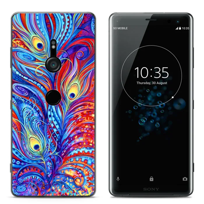 Новое поступление чехол для телефона XPERIA XZ3 6 0 дюйма модный дизайн художественная