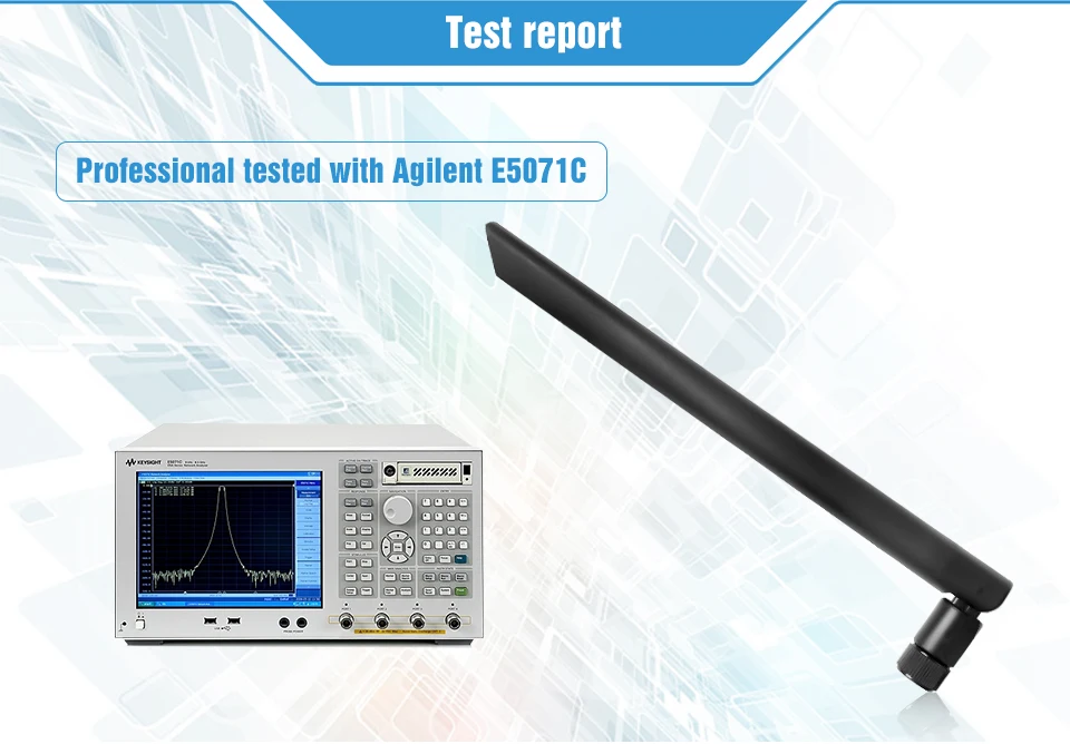 TX868-JKD-20 868 МГц SMA-J интерфейс 50 Ом Сопротивление менее 1,5 КСВ 3.0dBi усиления Высококачественная всенаправленная антенна