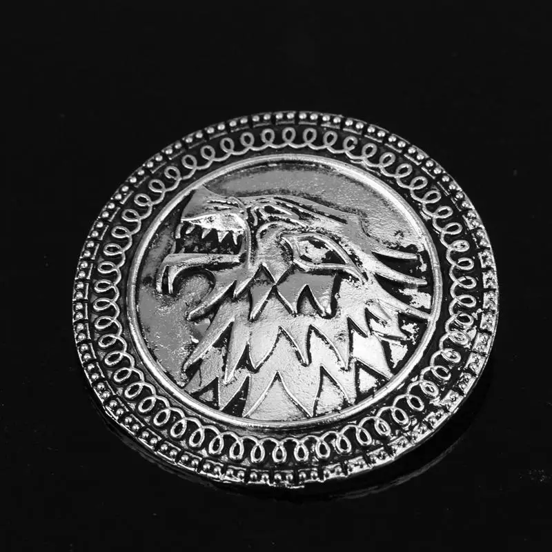 Аксессуары Для Игры престолов, значок косплея, эмалированная булавка на лацкане, брошь, модная рубашка, брошь, подарок - Окраска металла: 8