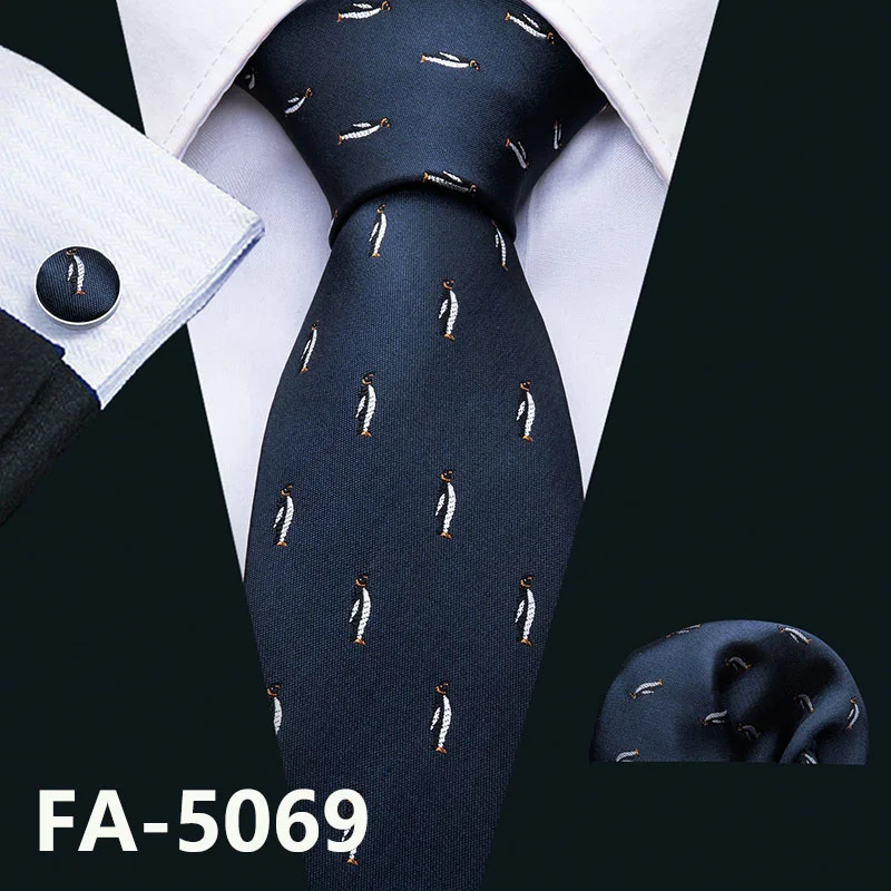 FA-5069 Мужские галстуки, дизайнерский модный галстук на шею с рисунком велосипеда, Свадебный деловой шелковый галстук 8,5 см, жаккардовый тканый галстук для мужчин, галстук FA-5066 - Цвет: FA-5069
