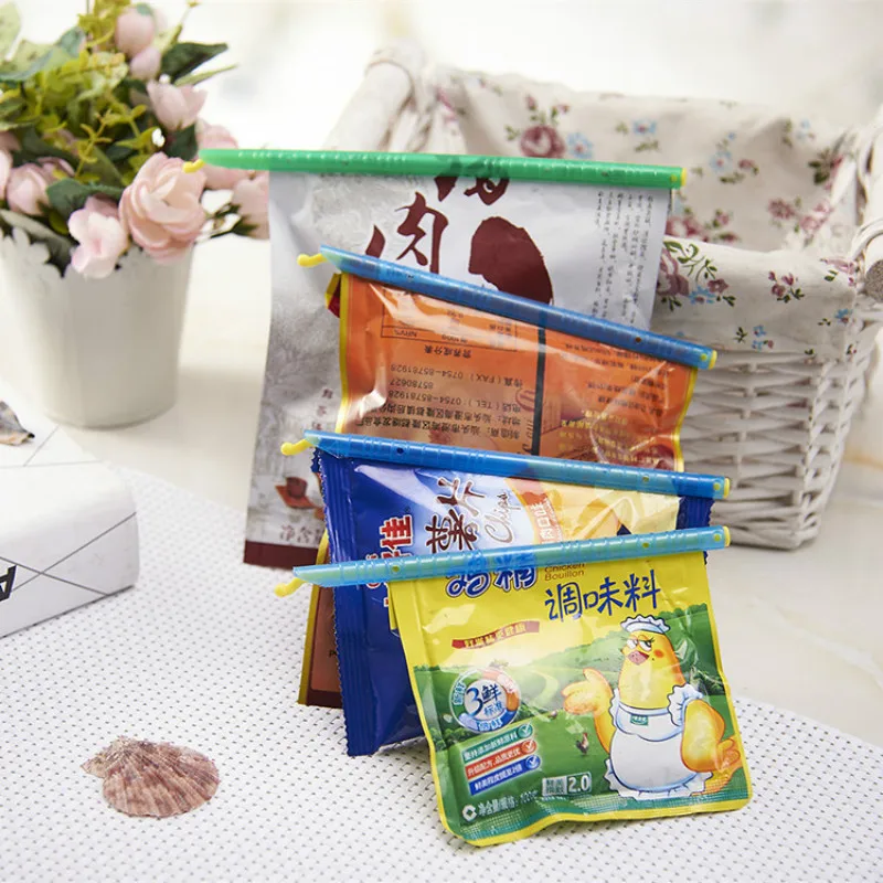 

6pcs 3 Sizes Kitchen tool accessory Storage Bag Clip Fresh Food Seal