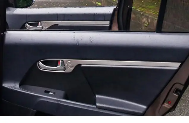 2016 автомобильный стиль нержавеющая сталь 4 шт./компл. внутренняя дверная ручка