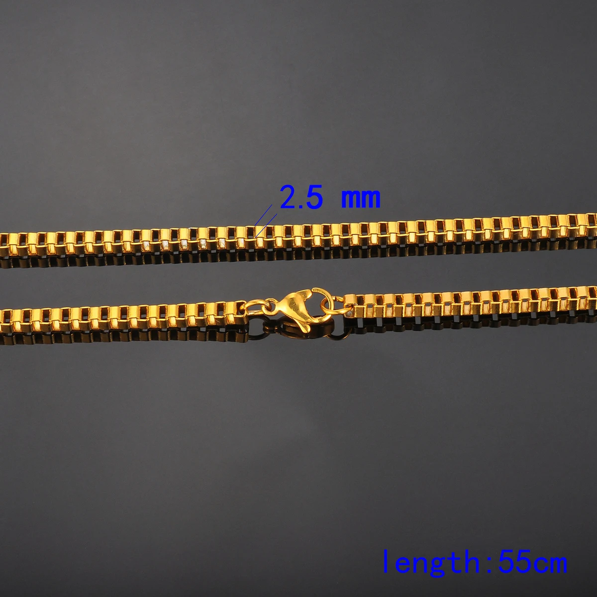 FUNIQUE ожерелье мужское ювелирное изделие золотой цвет нержавеющая сталь цепочка