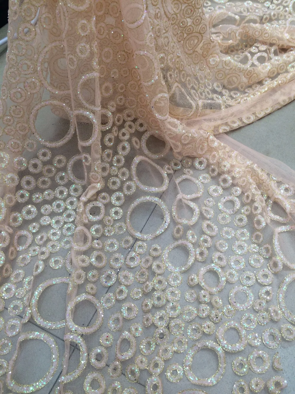 Новый стиль Z-han5278 африканская нигерийская чистая кружевная ткань на продажу с