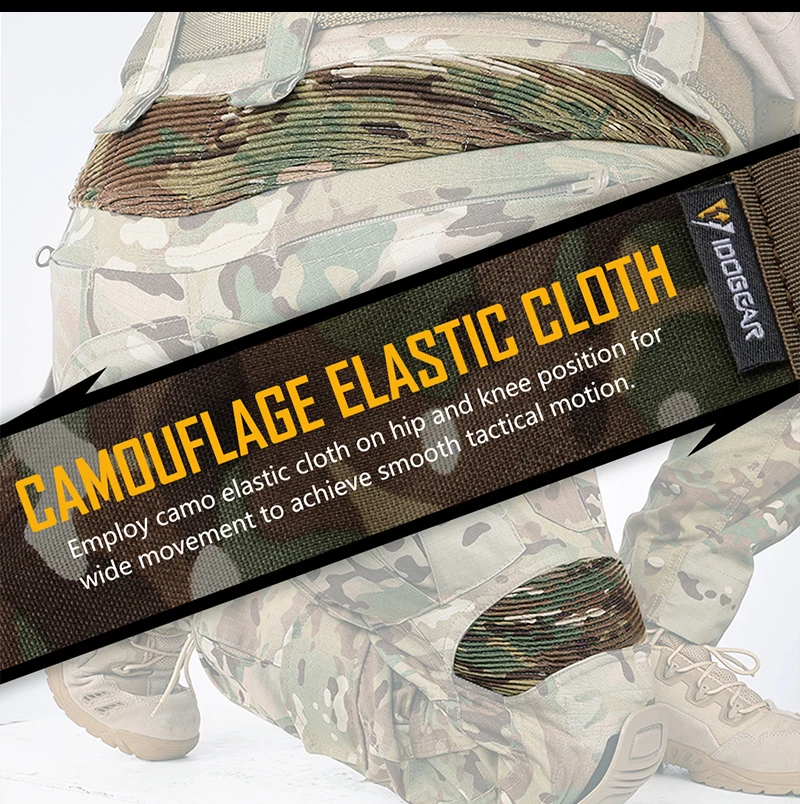IDOGEAR Ghillie костюм зимняя охотничья одежда Gen3 боевая униформа Пейнтбол страйкбол тактический BDU Мультикам камуфляж