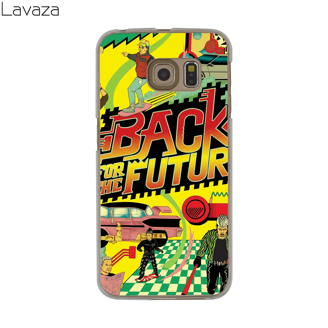 Твердый чехол Lavaza Назад в будущее для Samsung Galaxy S20 Ultra S10 Lite S10E S6 S7 Edge S8 S9 Plus A51 A71 A81 A91 |