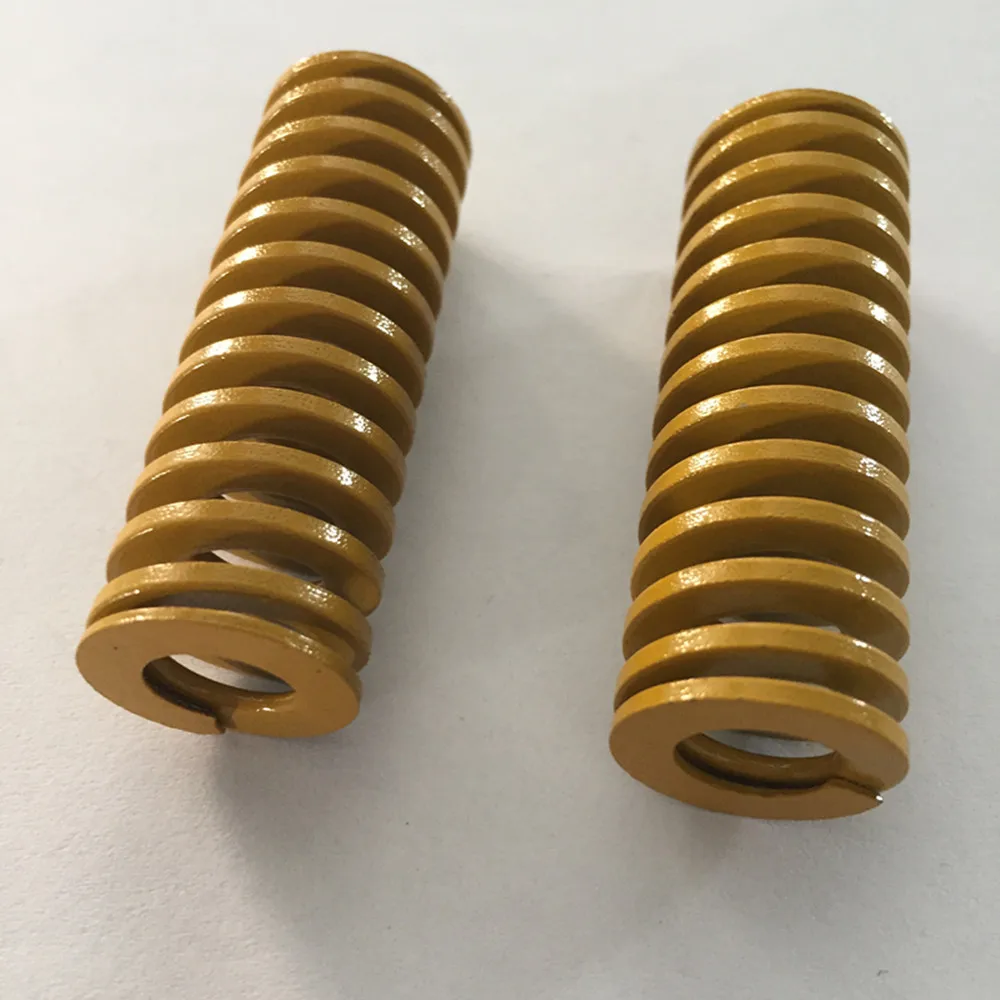 2 шт. желтая спиральная штамповочная пружина 16x8x20/30/50/60/80/100 мм|Детали инструментов|