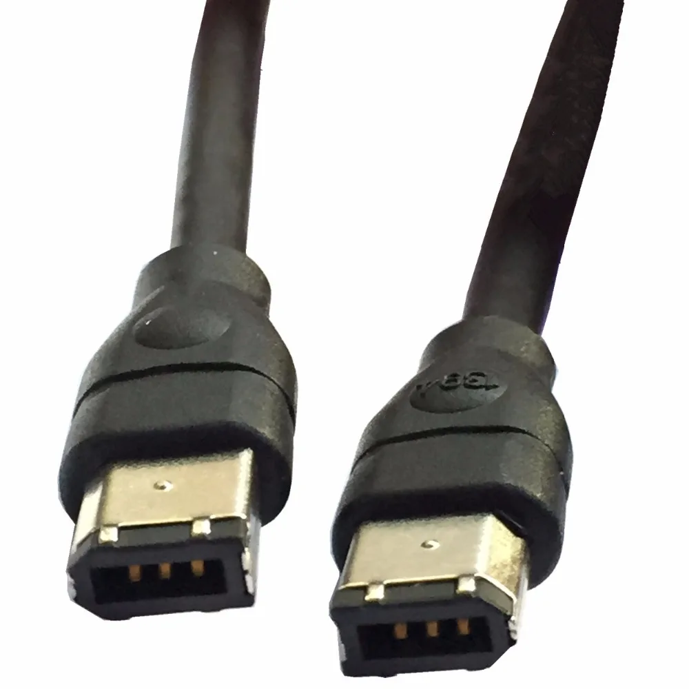 4.5m Black IEEE 1394 Firewire 400 to Cable 6 Pin/6 Pin Male / 15FT |