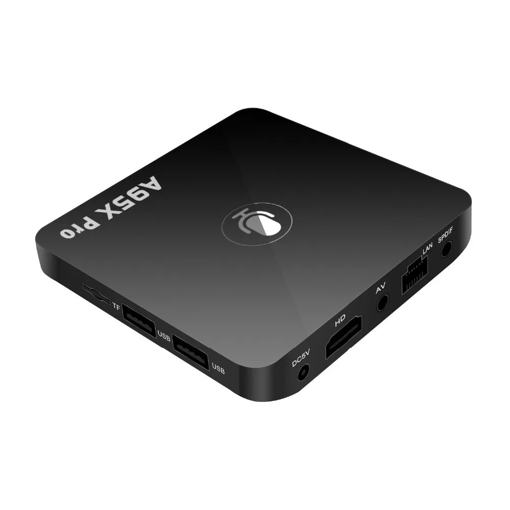 A95X PRO Amlogic S905W 2GB RAM 16GB ROM Quad Core Android 7.1 TV Box with WIFI LAN Support Voice Input Control Set Top | Электроника