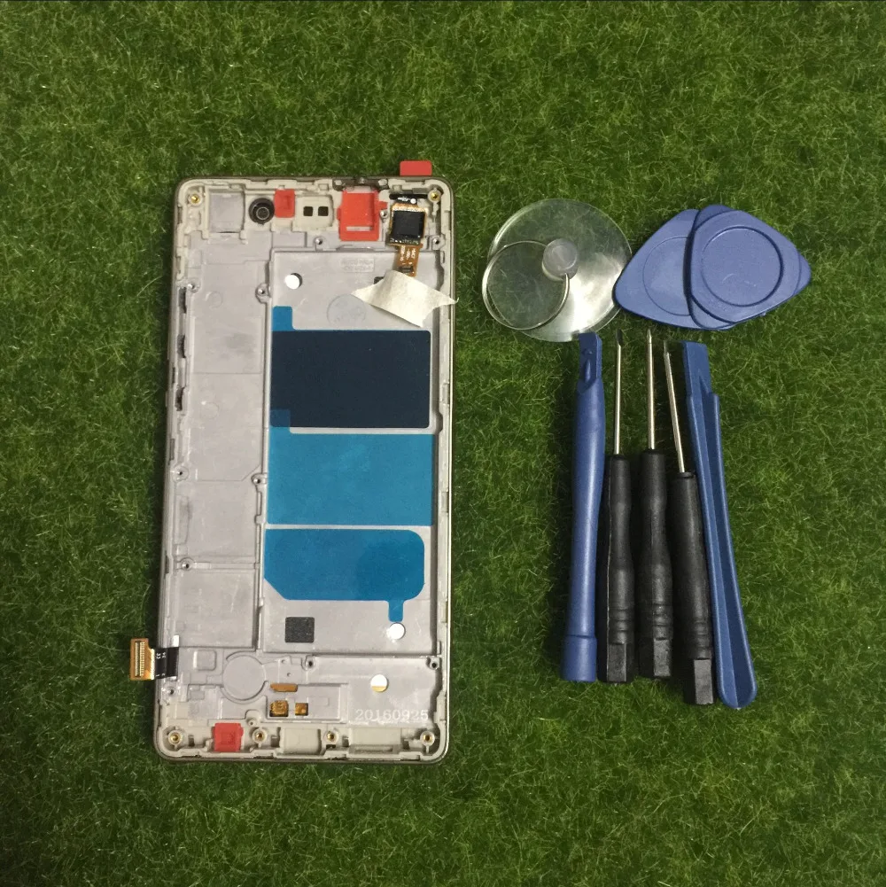 Для Huawei Ascend P8 Lite сенсорный экран дигитайзер сенсор + ЖК-дисплей монитор панель