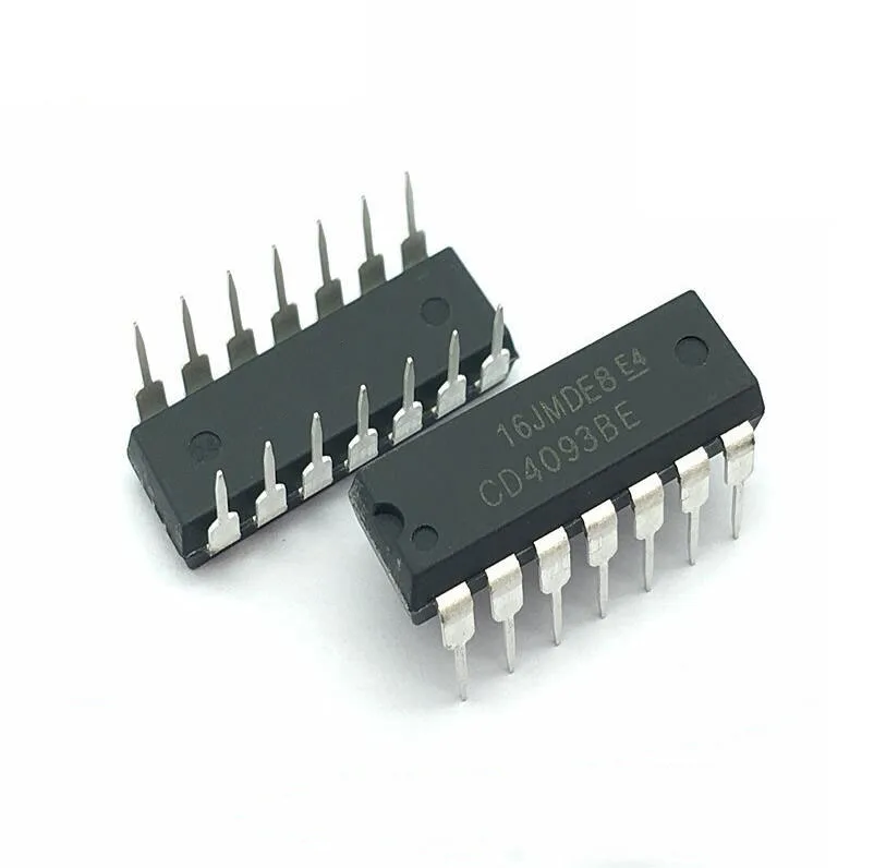 10 шт. CD4093BE DIP14 CD4093 DIP 4093 DIP-14 4093BE новое и оригинальное IC