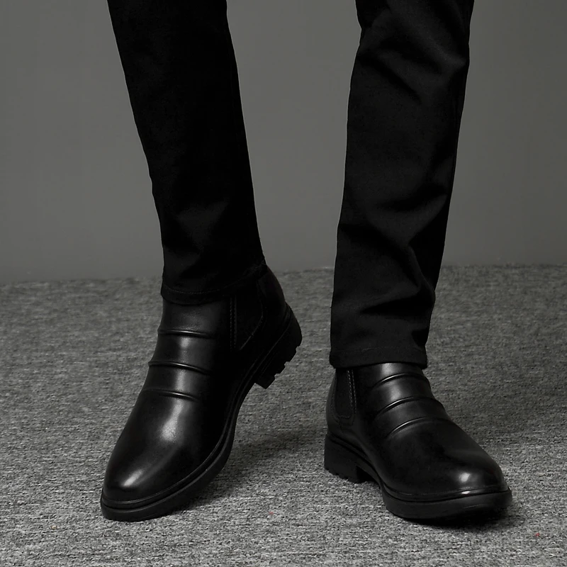 Высококачественные ботинки Martin из натуральной кожи теплые плюшевые кожаные без