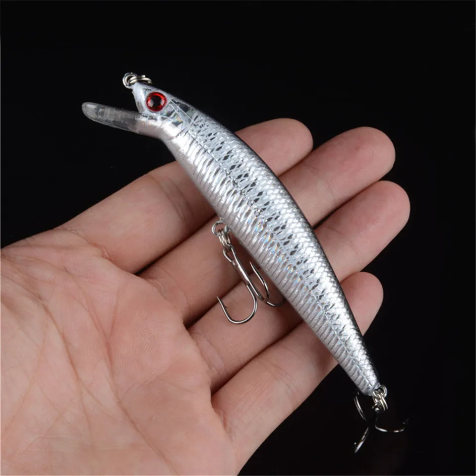 C5 LINGYUE, 1 шт., жесткие приманки для рыбалки, гольян, 10 см, 10 г, плавающие воблеры, Isca, искусственная приманка, пластиковые воблеры, приманка для троллинга - Цвет: C5