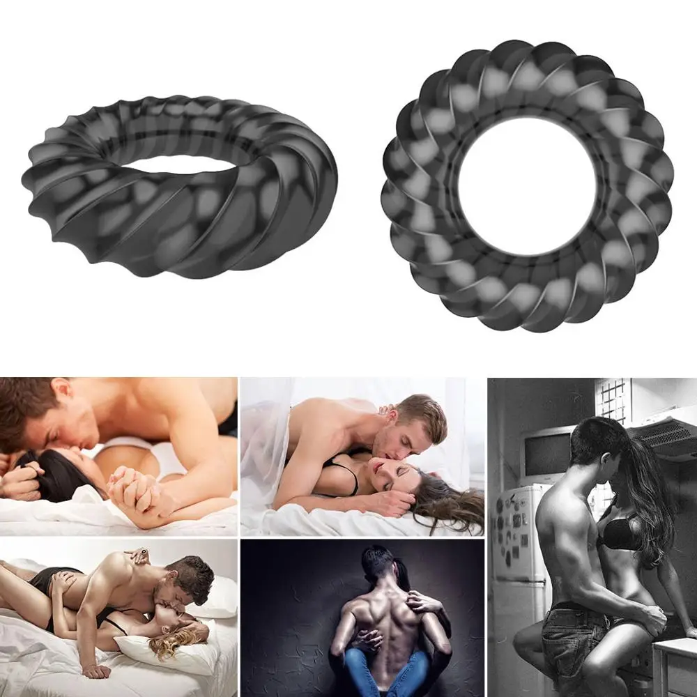 Мягкий TPE нить кольцо на пенис для задержки эякуляции замедлитель эрекцию