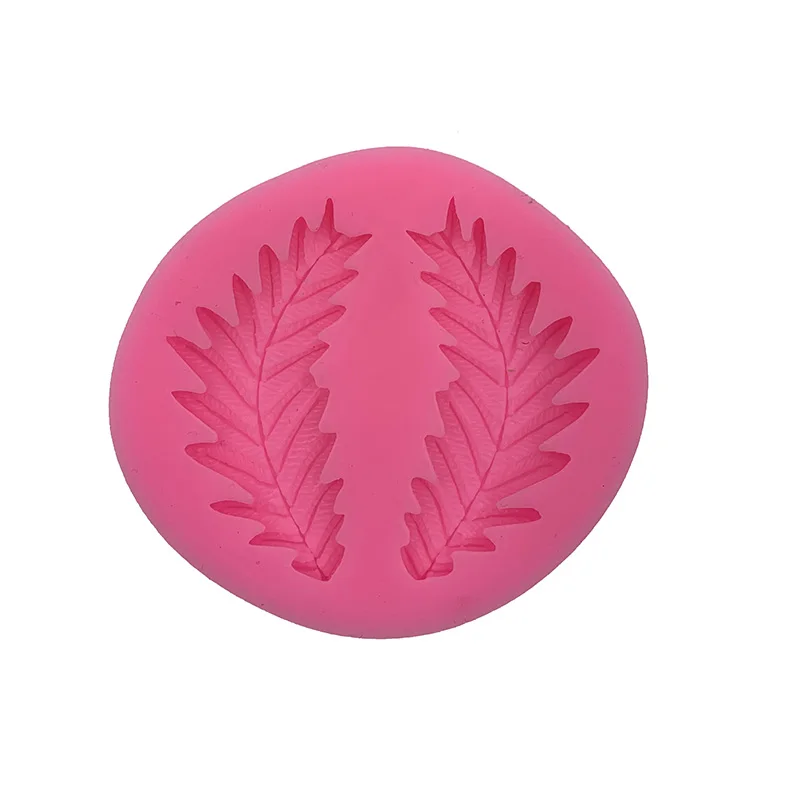 Форма для прессования листьев силиконовая форма украшения торта помадка 3D мыла