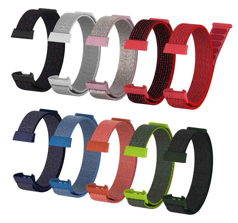 Нейлоновый ремешок Correa для Fit bit Fitbit Charge 3 Band умный фитнес-браслет спортивные часы Pulsera наручные браслеты аксессуары