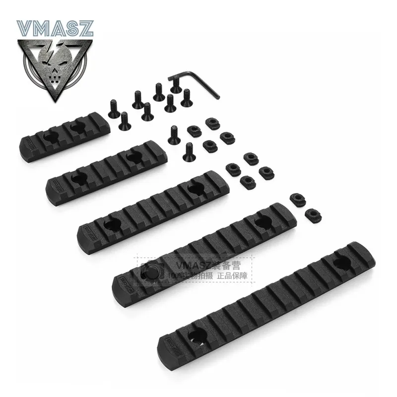 VMASZ 4 Шт Тактические Airsoft полимерная Пикатинни для съемки Пейнтбол МЧС цевье