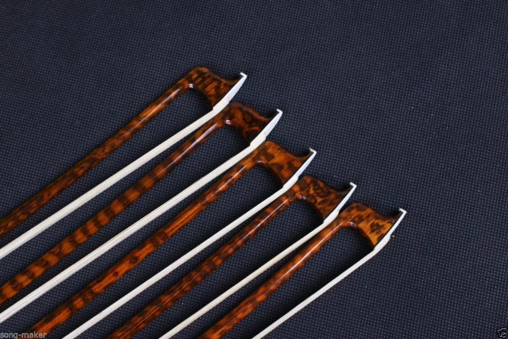 Yinfente Snakewood лук для скрипки 4/4 Профессиональный Pernambuco уровня полноразмерный