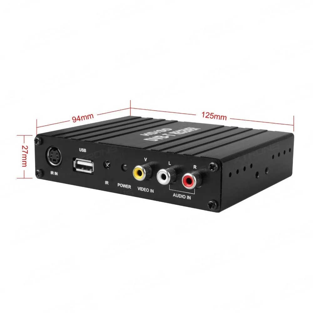Двойная антенна для автомобиля Freeview MPEG2 и MPEG 4 DVB T тюнер цифровой ТВ приемник