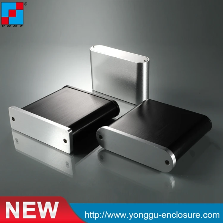 

YGKT Diy 108*26*70 mm 4.25''x1.02''x2.75'' aluminum electric waterproof enclosures electrical products