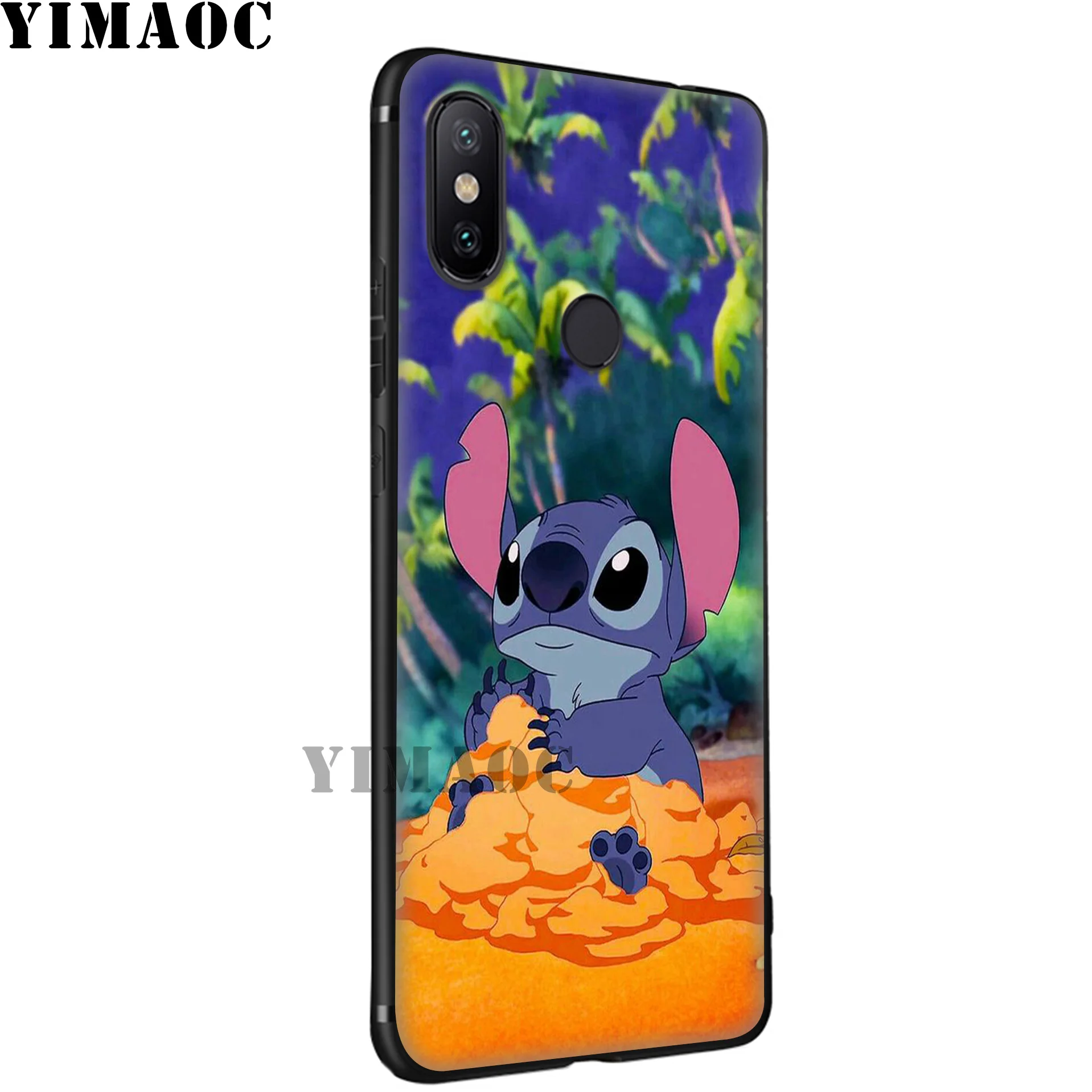 Yimaoc с рисунком из мультфильма Лило Стич Мягкий силиконовый чехол для Xiaomi Redmi 7A Note 7
