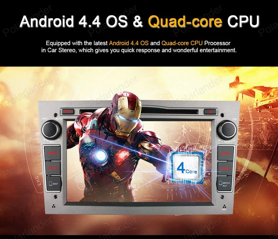 Четырехъядерный 2 din android 4 радио автомобильный DVD плеер GPS стерео для Vauxhall Opel Astra H G J