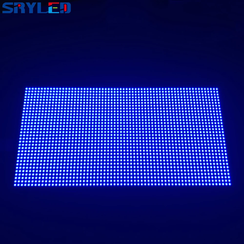 64x32 светодиодная матрица для помещений SMD3528 P5 Светодиодная панель 320x160 мм