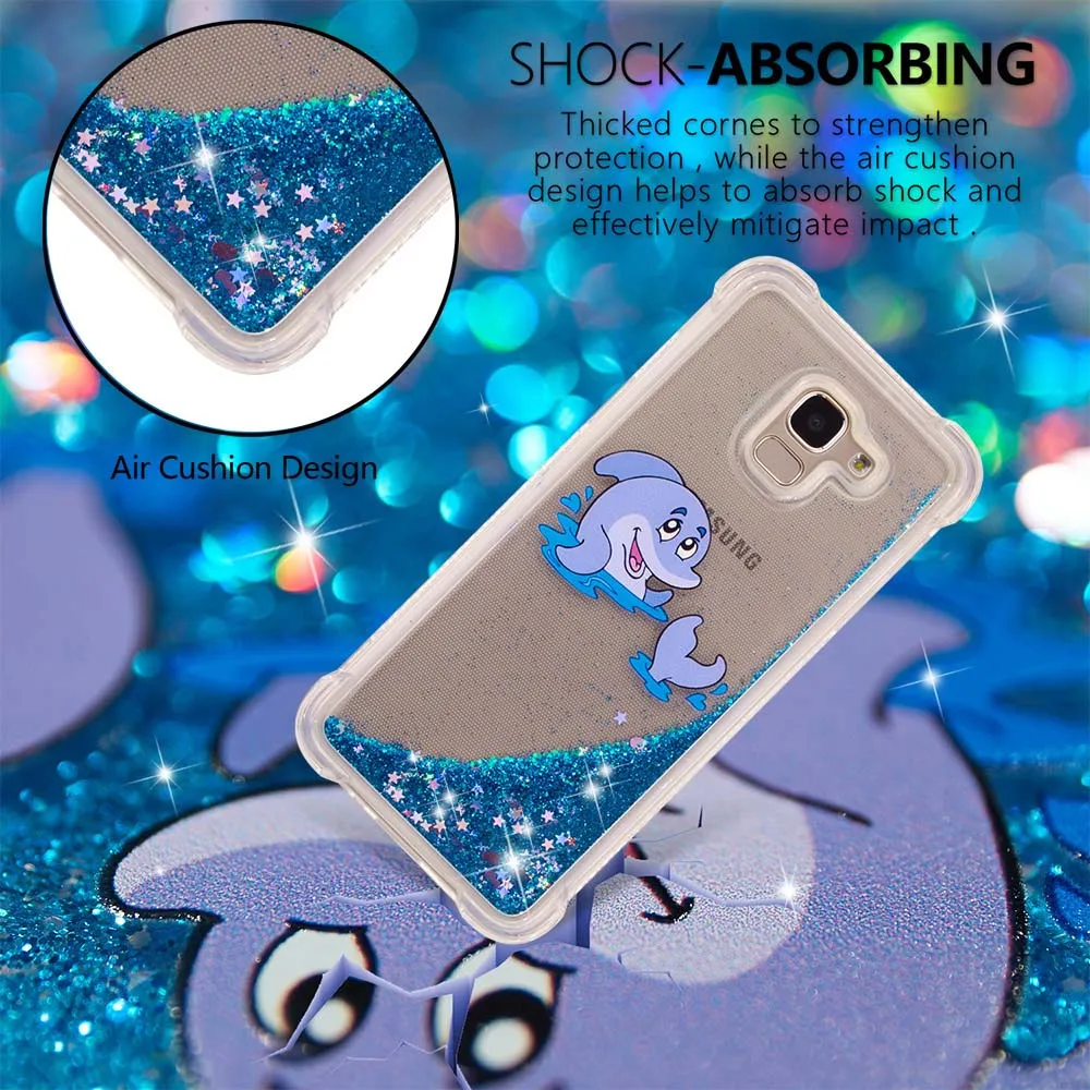 Case for Samsung Galaxy J6 J 6 2018 J600 SM-J600FN SM-J600F/DS SM-J600 SM J600FN J600F/DS Quicksand Silicone Phone Cover |