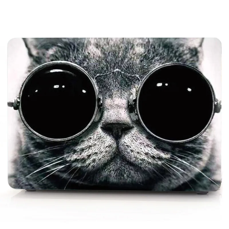 3D чехол для ноутбука с животными Apple MacBook Air 11 12 13 дюймов Модный милый Macbook 15 Pro Retina Mac