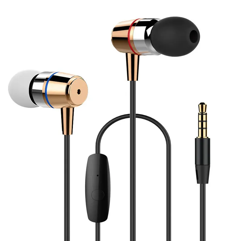 3 5 мм стерео наушники гарнитура бас с микрофоном для мобильного телефона MP3 MP4