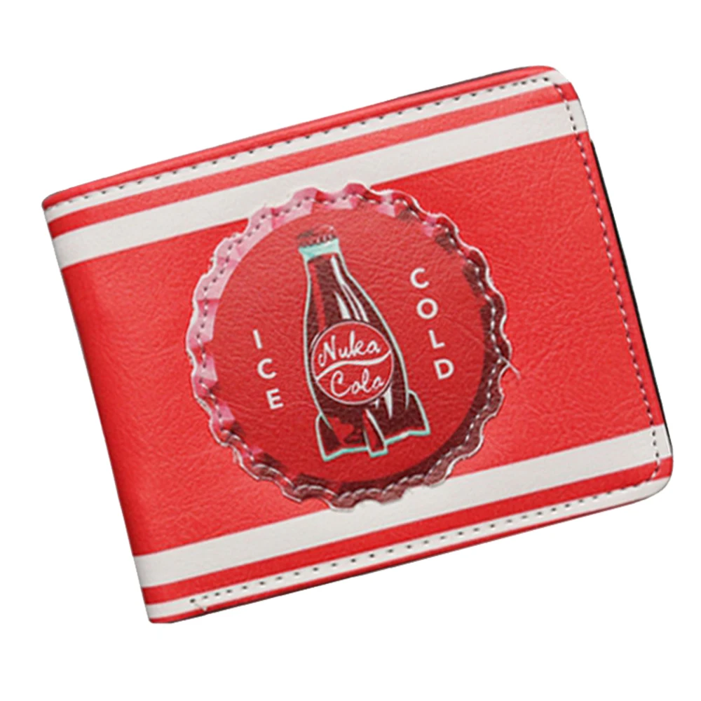 Fallout Nuka Cola игра мультфильм тема мужской кошелек от Outlander w/man бумажник визитница