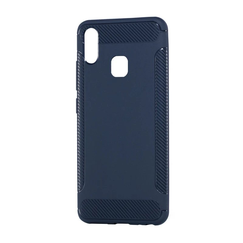 Для чехла Vivo Y91 чехол антидетонационный матовый мягкий покрытие из углеродного