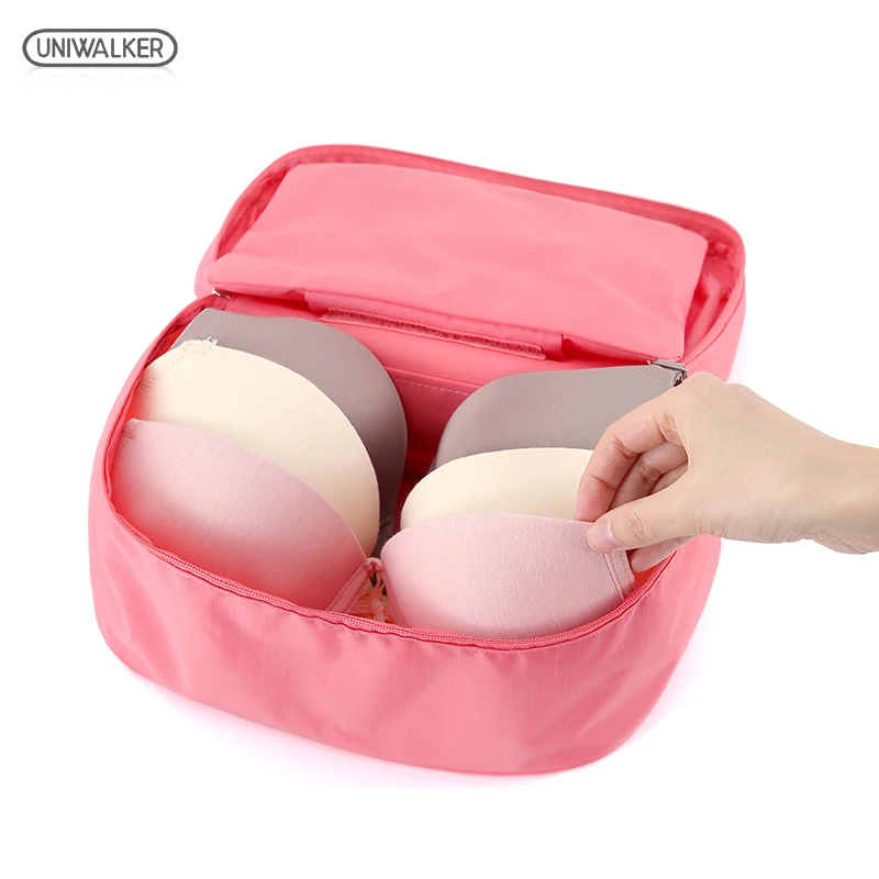 New waterproof clothes organizer storage box underwear bra packing makeup make up cosmetic cloth travel bags | Багаж и сумки