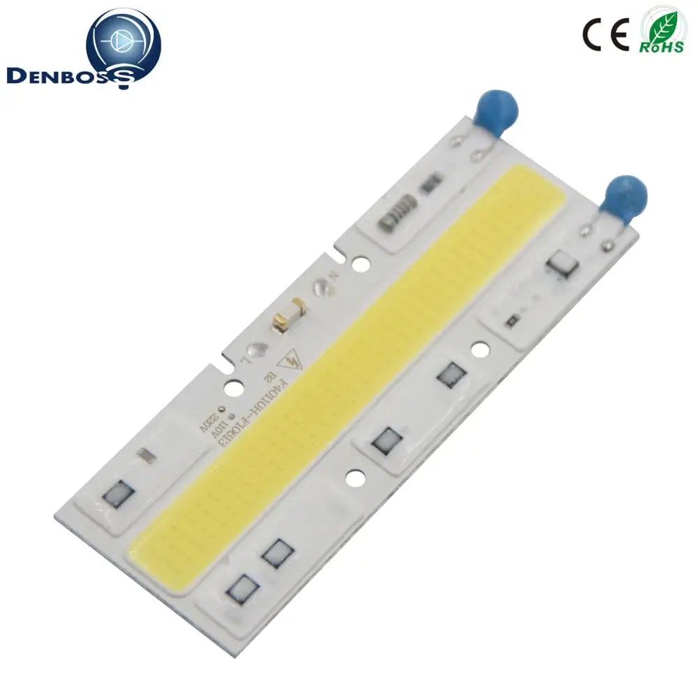 Светодиодный чип Driverless 220 В переменного тока 50 Вт 110x40 мм|led cob chip|cob chipled |