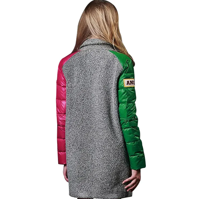 2019 весна осень и зима женское Новое дизайнерское шерстяное пальто с вышивкой