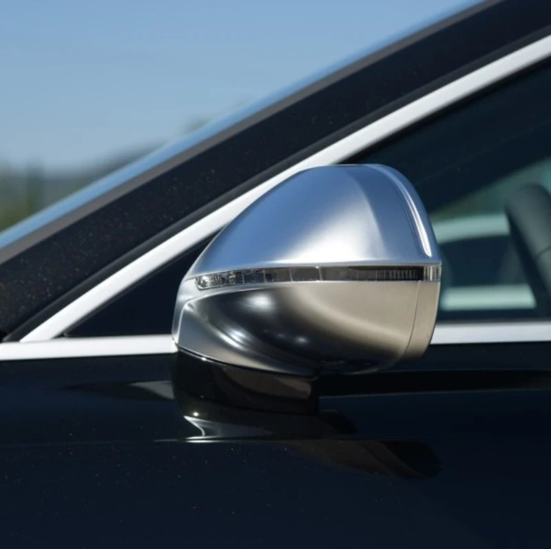 Для Audi A7 S7 Тип 4G8 матовое хромированное зеркало заднего вида Боковая дверь Зеркало крыло зеркало Крышка Замена автомобильные аксессуары