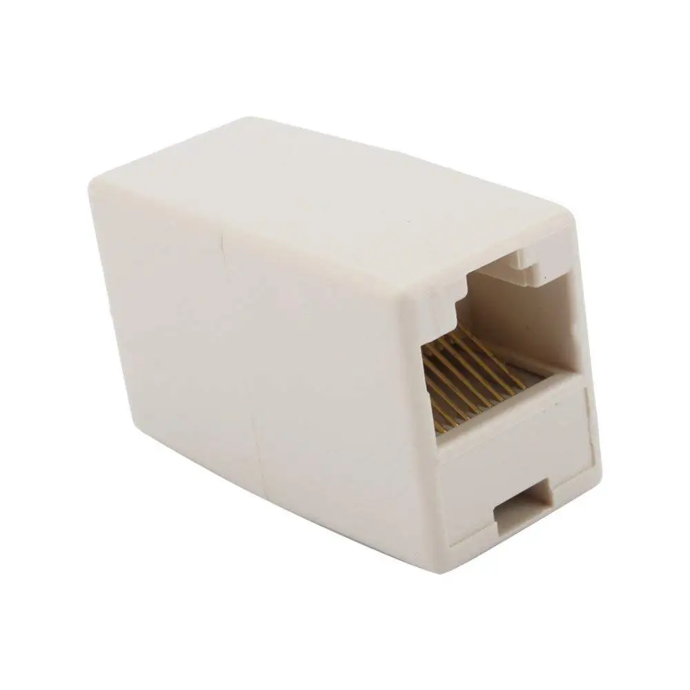 4 шт Newtwork кабель Ethernet LAN женский RJ45 разъем прямо модульный встроенный соединитель