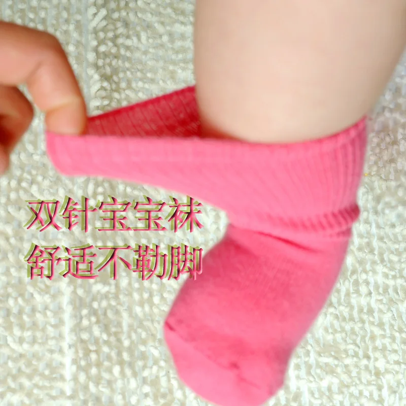 10 pcs=5pairs=1 lot spring&ampautumn new cotton relent baby socks girl boy brand 0-2 year kids | Детская одежда и обувь