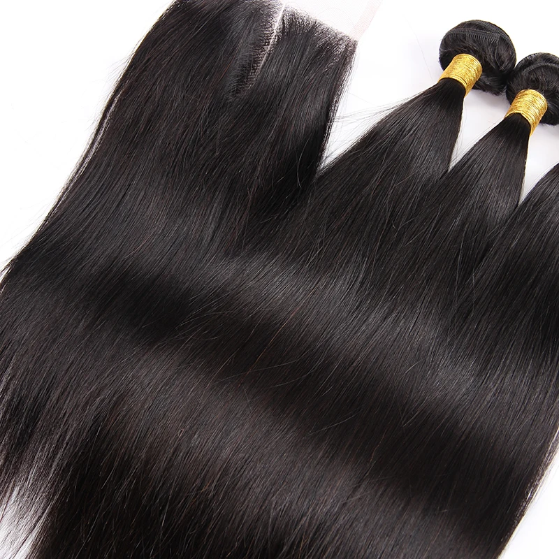 Перуанский Девственные Волосы С Закрытием Девы Волос Прямо благодать волосы