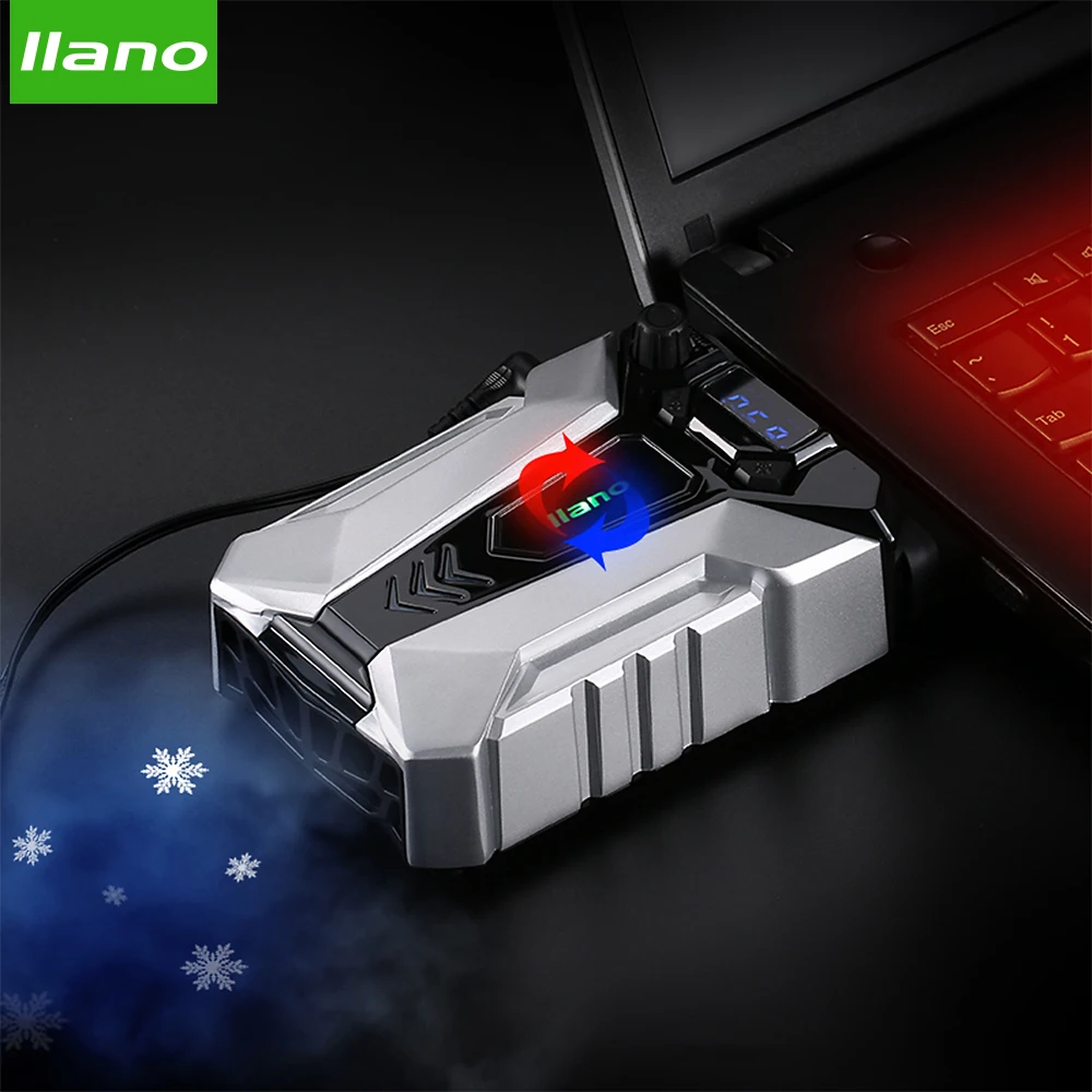 Llano портативный радиатор для ноутбука вентилятор Охлаждающий usb с воздушным